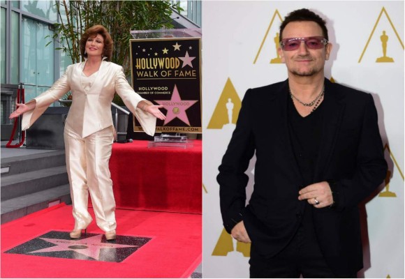 Angélica María habla de su encuentro con Bono de U2