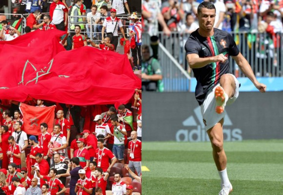 Cristiano Ronaldo es provocado por marroquíes de peculiar manera