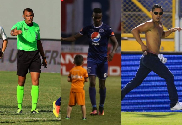Los árbitros, el niño y el fanático que bajó de las gradas a meter un gol