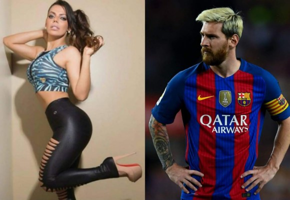 Mis Bum Bum calienta las redes con mensaje para Messi