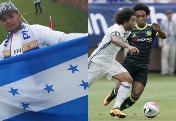 El hondureño que estuvo durante el Real Madrid- Chelsea