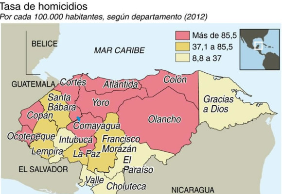 Violencia política en Honduras deja 21 muertos en 18 meses