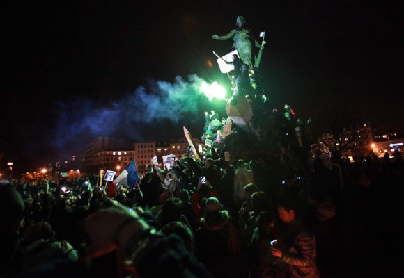 La histórica manifestación contra el terrorismo