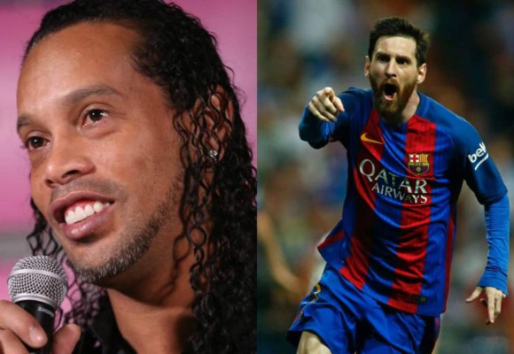 Ronaldinho sorprende con mensaje a Messi: 'Yo te regalé el primer gol'