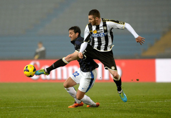 Udinese elimina al Inter y la Roma se cruzará con la Juventus en cuartos