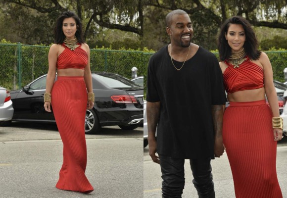 Kim Kardashian y su fallido look