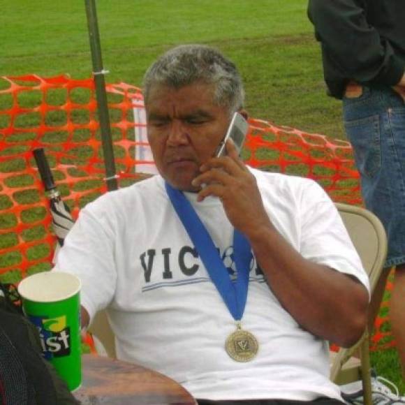 Roberto 'El Macho' Figueroa en uno de los eventos deportivos a los que acudía en Estados Unidos.