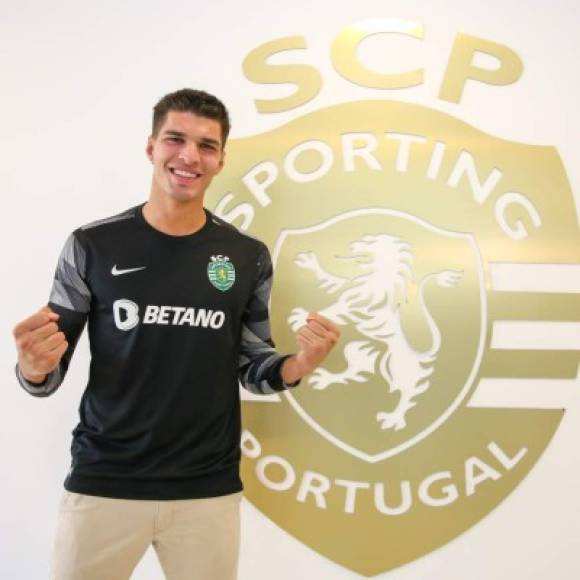 El Sporting de Libsoa obtiene la cesión del guardameta portugués João Virgínia, llega procedente del Everton. Foto Twitter @Sporting_CP.