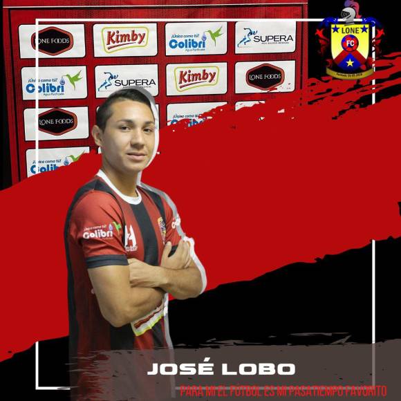 El joven delantero José Lobo reforzará la zona ofensiva del Lone FC, llega procedente del Marathón.