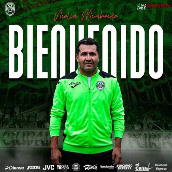 Nerlin Membreño dejó el banquillo del Juticalpa FC y fue anunciado como asistente técnico de Salomón Nazar en el Marathón.