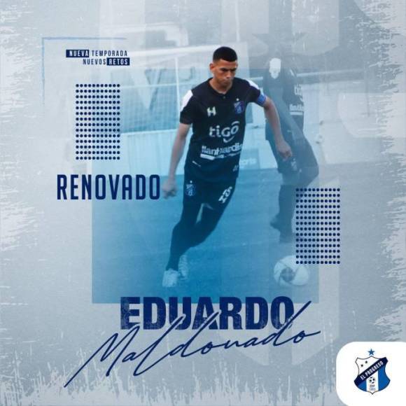 El centrocampista Eduardo Maldonado llegó a un acuerdo y renovó contrato con el Honduras Progreso.