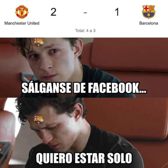 ¡Otro fracaso! Memes destrozan al Barça tras caer eliminado