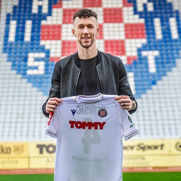 El croata Ivan Perisic, del Tottenham Hotspur, se ha marchado cedido al Hajduk Split hasta final de temporada.
