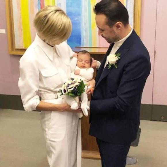 Carlos Campos y Megan Key recién debutaron como padres con el pequeño Cruz Campos.