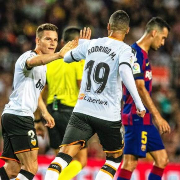 Barcelona's Argentine forward Lionel Messi reacts during the Spanish league football match Valencia CF against FC Barcelona at the Mestalla stadium in Valencia on January 25, 2020. (Photo by JOSE JORDAN / AFP)