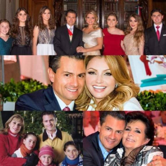 Si de algo se vanagloria Enrique Peña Nieto y Angélica Rivera es de la familia tan unida que han logrado construir.