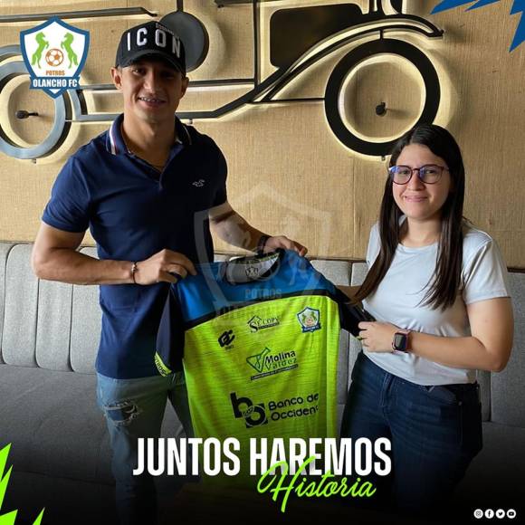 El mediocampista hondureño Héctor Castellanos fue presentado por los Potros como su nuevo fichaje. El ex jugador del Motagua se muda a Olancho tras haber sido vinculado con Real España. Se lo llevaron los pamperos.