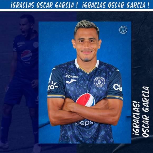 El Motagua anunció la salida del centrocampista de contención Óscar García.