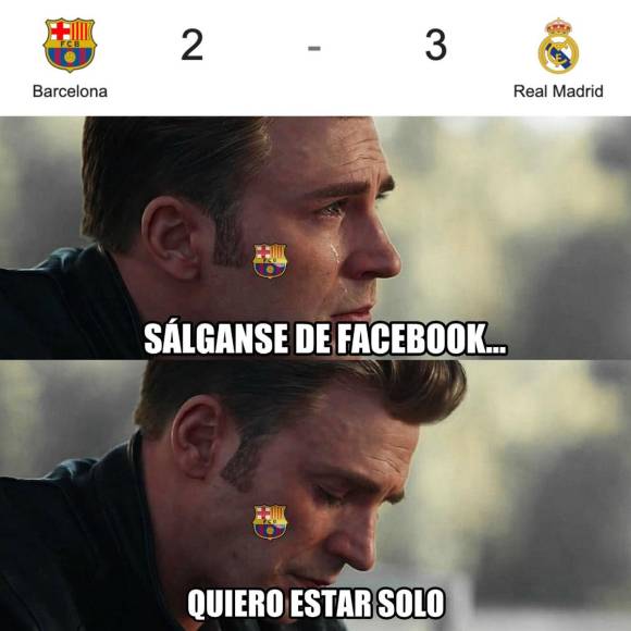 Los memes se burlan del Barcelona tras perder ante Real Madrid en Supercopa de España