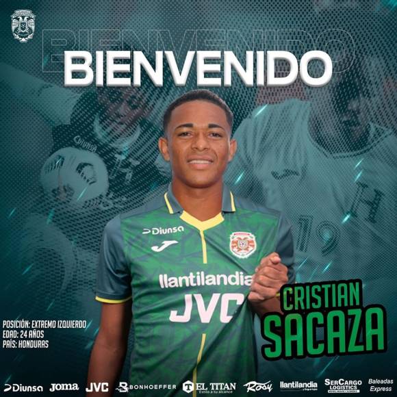 El Marathón anunció este viernes la contratación del futbolista hondureño Cristian Sacaza, quien se convierte en el sexto fichaje de los verdolagas para afrontar el Torneo Apertura 2023. Viene procedente del Vida.