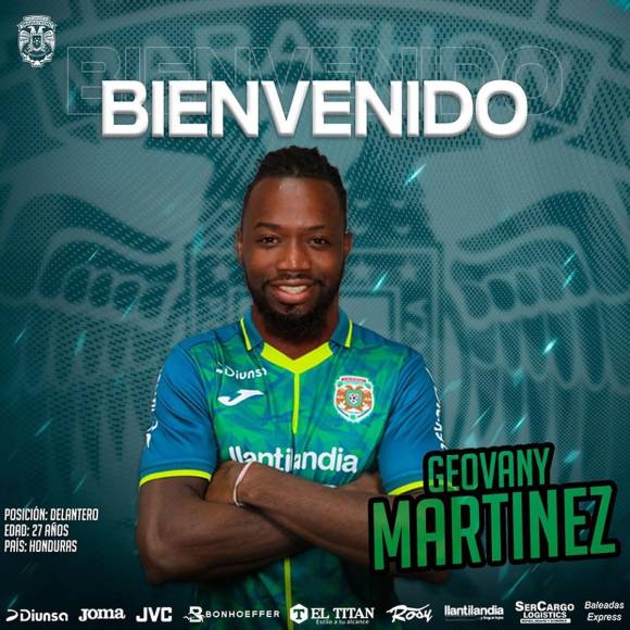 El delantero Geovany ‘Virus’ Martínez fue anunciado también como nuevo fichaje del Marathón. Sigue el mismo camino que Cristian Sacaza, del Vida al Monstruo Verde.