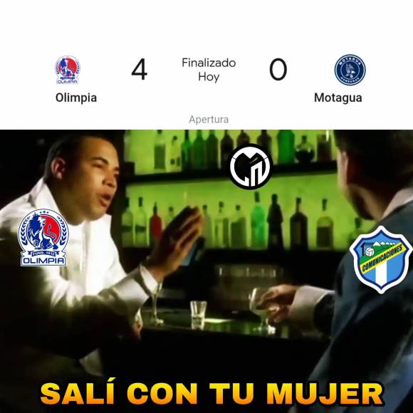 Memes: Motagua y ‘La Tota‘ Medina sufren las burlas tras ser goleados por el Olimpia de Troglio