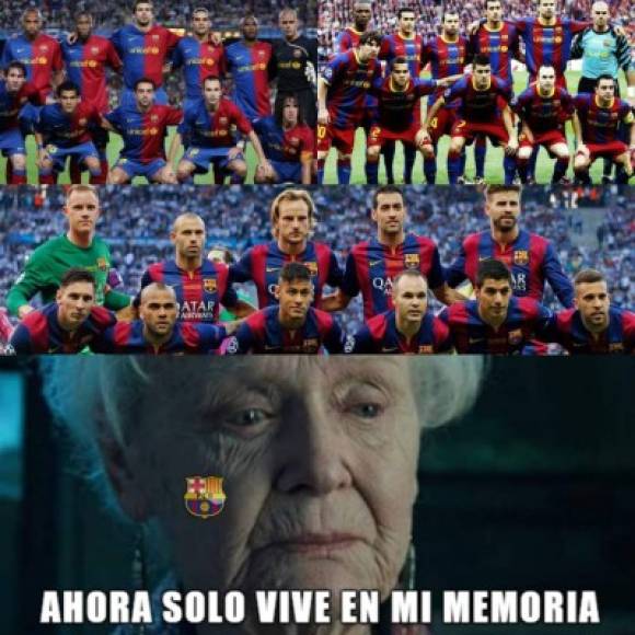 El nuevo Barcelona se mostró frágil, inseguro, incapaz de imponer su fútbol. Las redes sociales estallaron con ingeniosos memes.