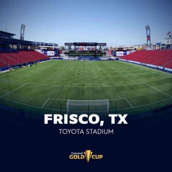 Toyota Stadium (Frisco, Texas) - Este estadio es propiedad del FC Dallas de la MLS, donde juega el mediocampista hondureño Bryan Acosta.