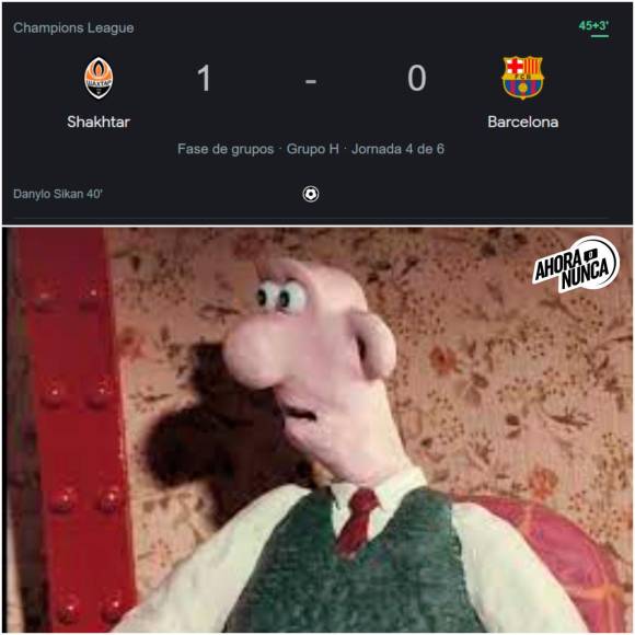 Champions: Barcelona es víctima de crueles memes tras caer ante Shakhtar