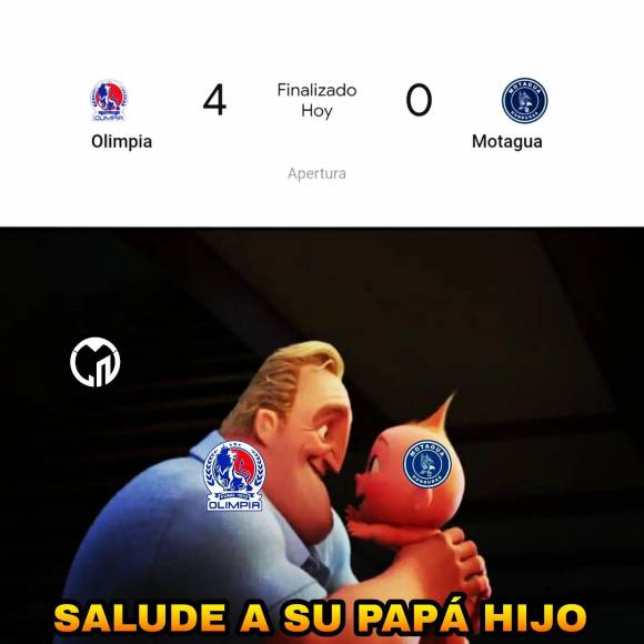 Memes: Motagua y ‘La Tota‘ Medina sufren las burlas tras ser goleados por el Olimpia de Troglio