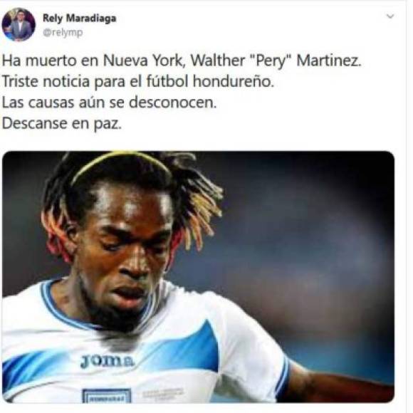 El periodista Rely Maradiaga.