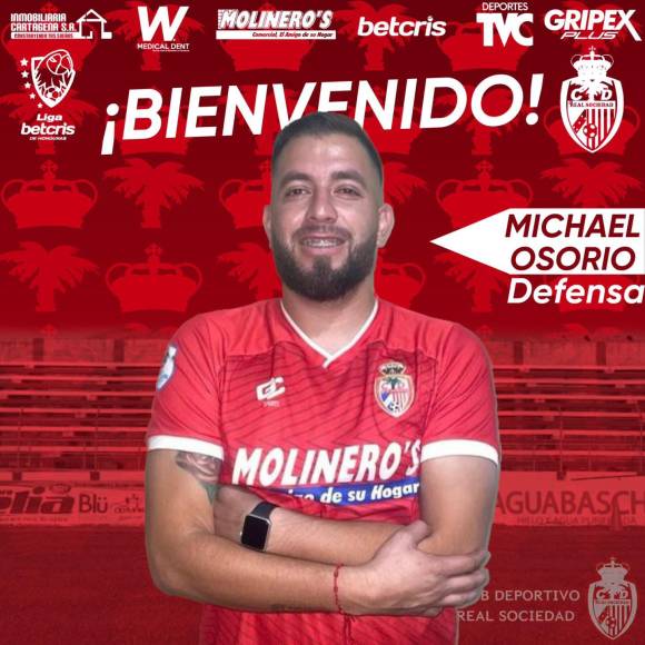 La Real Sociedad anunció el fichaje del defensor Michael Osorio, llega procedente del Vida.