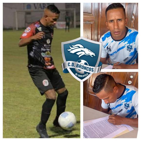 El Club Deportivo Broncos de Choluteca hizo oficial el fichaje del experimentado delantero Edgar Antonio Palma.