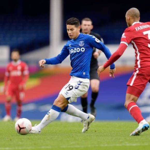 Por dicha lesión, James Rodríguez se perderá el partido del Everton de este fin de semana contra el Newcastle United en la Premier League.