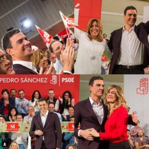 El nuevo gobernante de los españoles se denominaba un feminista, apoyando este género. En las fotos de sus redes sociales se le puede ver siempre rodeado de damas.
