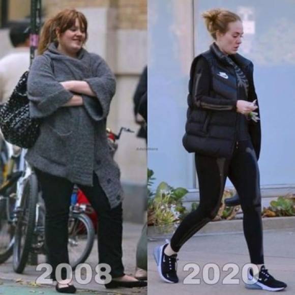 Hasta el momento Adele no ha dado detalles sobre su rutina o dieta para perder peso, pero <a href='https://www.laprensa.hn/fotogalerias/farandula/1349405-411/dieta-extrema-adele-bajar-libras-entrenadora-camila-goodis-revela-secreto' style='color:red;text-decoration:underline' target='_blank'>una entrenadora llamada Camila Goodis dio su versión sobre la dieta extrema usada por la cantante para rebajar. </a>