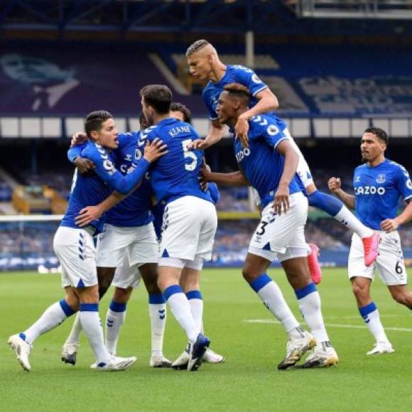 15. Everton (Inglaterra): $658 millones. Foto AFP.