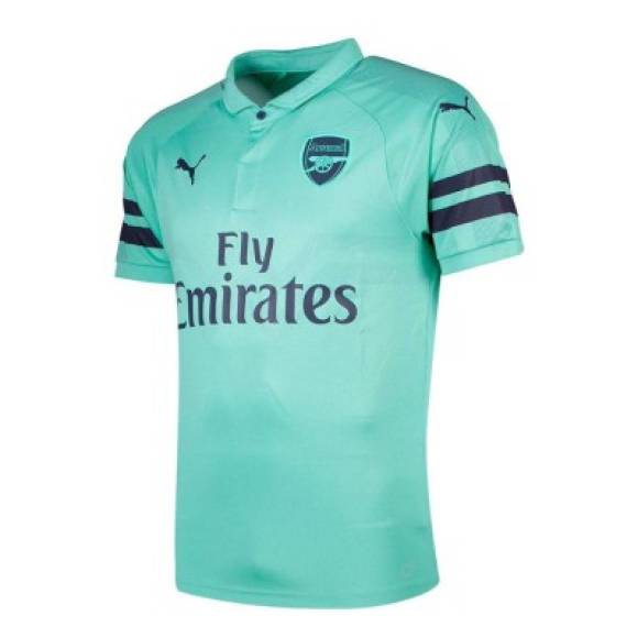La tercera camiseta del Arsenal para la temporada 2018-19.