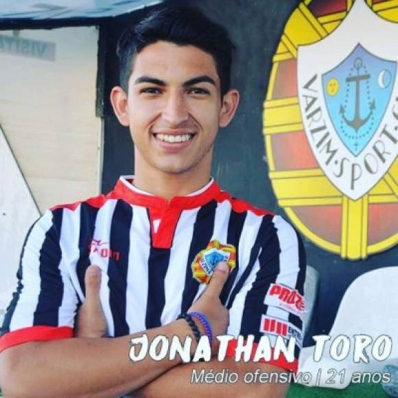 Varzim Sport Club de la segunda división de Portugal es el nuevo equipo del hondureño Jonathan Rubio.