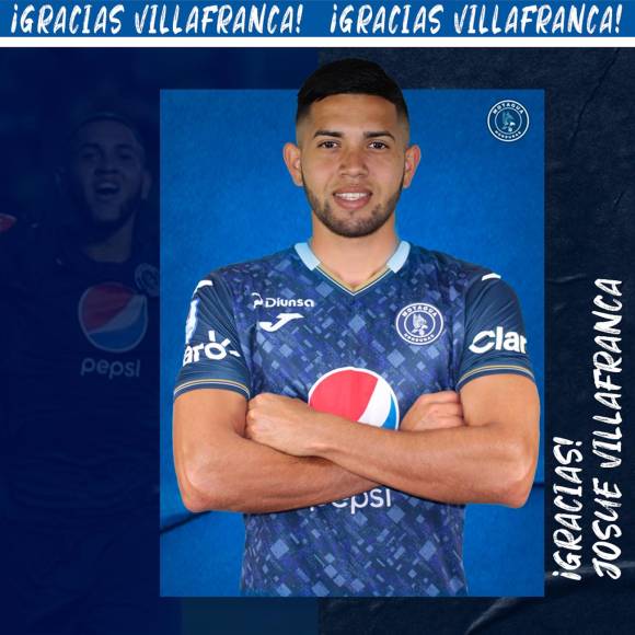 El Motagua llegó a un acuerdo para rescindir el contrato del atacante Josué Villafranca.