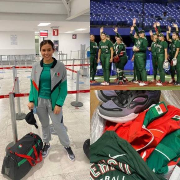 Las jugadoras de sóftbol de México recibieron los kits por parte de la marca patrocinadora del Comité Olímpico Mexicano (la marca china Li-Ning), además de que Nike las vistió para la competencia.