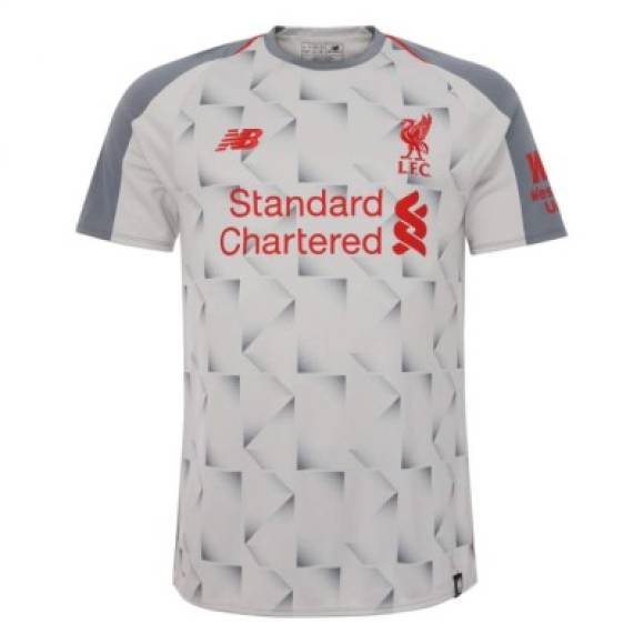La tercera camiseta del Liverpool para la temporada 2018-19.