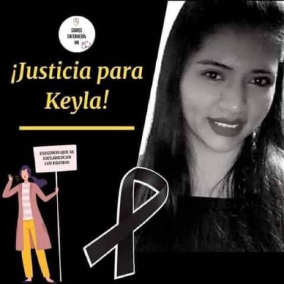 Piden justicia para Keyla, la enfermera que murió en una celda tras ser detenida en toque de queda