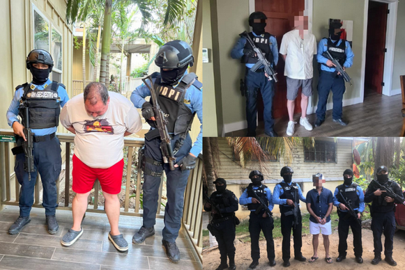 La red estaba integrada por el secretario del Juzgado de Paz de Roatán, “y entre ellos se denominaban ‘Delta Teams’, dedicados también a la venta de drogas y tráfico de armas, delitos cometidos con algunos policías y el asesoramiento de un juez de Paz que les ayudaba con procesos ficticios y falsificación de documentos, utilizados para amedrentar a otras personas”.