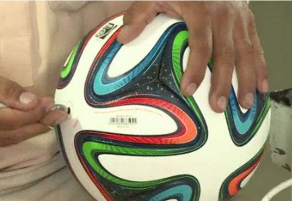 La fábrica del balón del Mundial