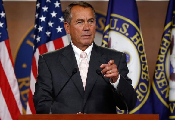 Boehner no dará a Obama 'cheque en blanco' para afrontar crisis de niños