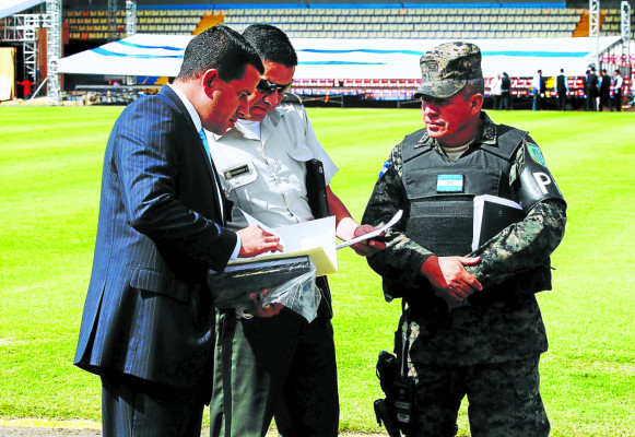 Estadio Nacional quedó reluciente para toma de posesión de Juan Orlando