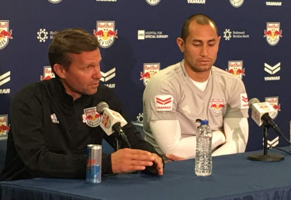 Entrenador del Red Bulls se pronuncia sobre el duelo ante Olimpia y sus bajas