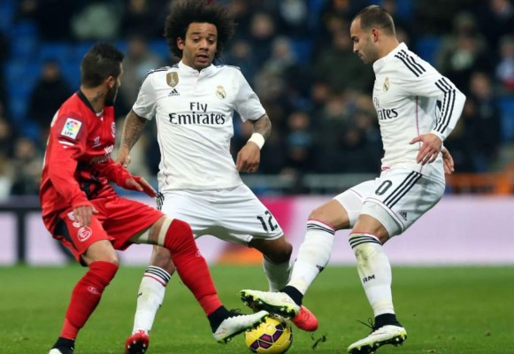 Marcelo no jugará el derbi ante el Atlético por acumulación