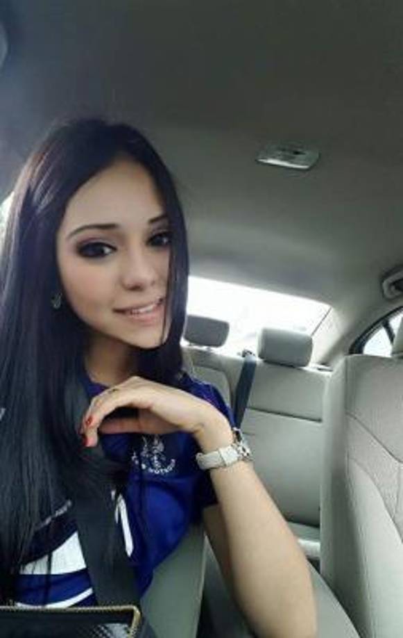 Amanda Hernández es la linda esposa del defensor Marcelo Pereira del Motagua.